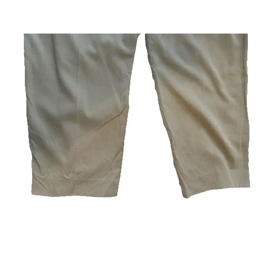 Tommy Bahama New St. Thomas Relaxed Double-Pleat Pants In Abby Stone Size 42x32